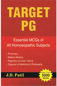 Target PG - Essential MCQs of All Homoeopathic Subjects