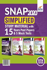 SNAP 2020 Simplified Study Material with 15 Years Past Papers & 5 Mock Tests 9th Edition