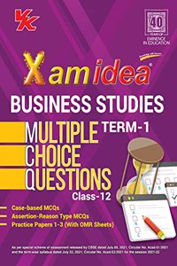 Xam Idea CBSE MCQs Chapterwise For Term I, Class 12 Business Studies (With massive Question Bank and OMR Sheets for real-time practise)