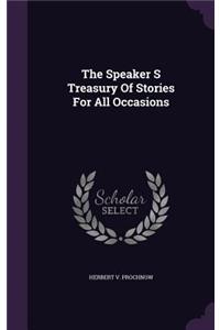 Speaker S Treasury Of Stories For All Occasions