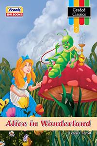 Frank EMU Books Graded Classics Story Book for Kids Age 9 to 10 Years - Alice in Wonderland - English Novel for Children