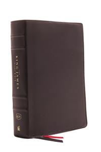 King James Study Bible, Genuine Leather, Black, Full-Color Edition