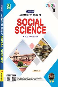 A Complete Book of Social Science (Vol-I) for Class 9 (Examination 2020-2021)