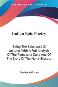 Indian Epic Poetry