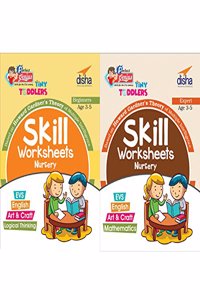 Perfect Genius Tiny Toddlers Skill Based Worksheets for Nursery - Science, Maths, Art, Craft, English (Ages 3-5)