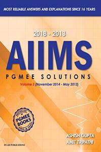 AIIMS PGMEE Solutions Vol 3 ( May 2013- November 2014)
