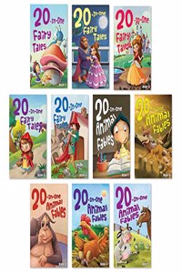 Bedtime Story Books for Kids (Pack of 5 Books) | 100+ Short Stories | 100 Pages Total