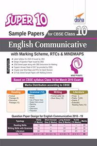 Super 10 Sample Papers for CBSE Class 10 English Communicative with Marking Scheme, RTCs & Revision Notes