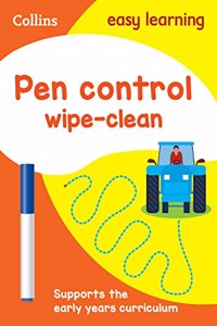 Pen Control Wipe-Clean Activity Book