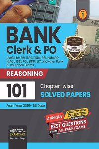 Examcart Latest Bank Clerk & PO Reasoning Chapter-Wise Solved Paper For all Bank Exams (SBI | IBPS | RRBs | RBI | NABARD ) in English