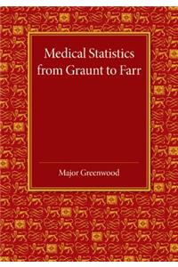 Medical Statistics from Graunt to Farr: The Fitzpatrick Lectures for the Years 1941 and 1943, Delivered at the Royal College of Physicians of London in February 1943