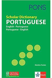 PONS SCHOLAR DICTIONARY PORTUGUESE