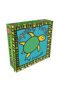 Squishy Turtle Cloth Book: And Friends