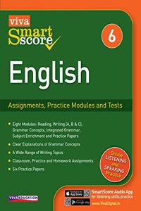 Viva SmartScore English, Class 6 - Assignments, Practice Modules and Tests