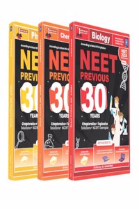 Fundabox 30 year PYQ combo (Biology, Physics and Chemistry) NEET 2025