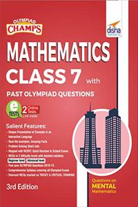 Olympiad Champs Mathematics Class 7 with Past Olympiad Questions 3rd Edition