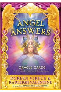 Angel Answers Oracle Cards: A 44-Card Deck and Guidebook