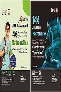 Combo Mathematics 144 JEE Mains & 46 JEE Advanced Previous Year (1978 - 2023) Chapterwise & Topicwise Solved Papers (set of 2 Books) | IIT-JEE PYQ Question Bank in NCERT Flow with 100% Detailed Solutions for JEE 2024 & 2025