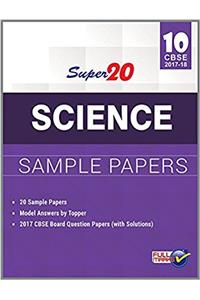 Super20 Science Sample Papers Class 10th CBSE 2017-18