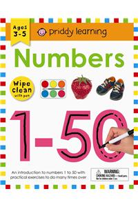 Wipe Clean Workbook: Numbers 1-50