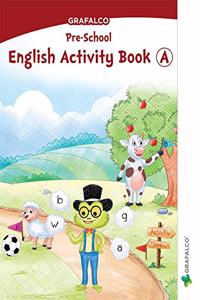 Navneet Grafalco - English Activity Book - A Jr. Kg. | English | Pre School Book |