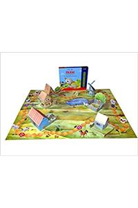 FARM A pop-up book with Game,Fold out Playmat, Stand-up Play Pieces