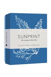 Sunprint Notecards: The Cyanotypes of Anna Atkins (12 Notecards; 12 Designs; Matching Envelopes; Keepsake Box)