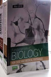 Fundamentals of Biology, Textbook and Practice Book, Class 11, Set of 2 Books: for Cbse and Medical Entrance