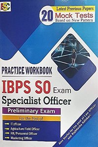 BSC IBPS SO Specialist Officer Preliminary Exam Practice Workbook 20 Mock Tests