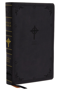 Nabre, New American Bible, Revised Edition, Catholic Bible, Large Print Edition, Leathersoft, Black, Comfort Print