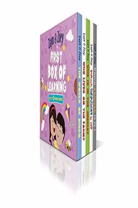 Zayn and Zoey First Box of Learning - Set of 5 board books (Vehicles, Seasons, Farm Animals, Wild Animals, Birds) - Box Set - Educational Story Book for Kids - Children's Early Learning Picture Book (Ages 0 to 4 years)