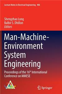 Man-Machine-Environment System Engineering