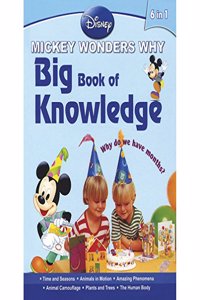 Disney Wonders Why Big Book Of Knowledge 6 In 1