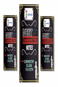 NEET Handwritten Notes | Set Of 3 Books | Physics,Chemistry, Biology | 1500+ Pages