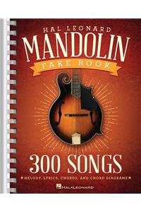 Hal Leonard Mandolin Fake Book: 300 Songs