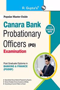 Canara Bank (Probationary Officers) Post Graduate Diploma in Banking & Finance Exam Guide