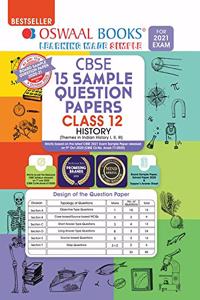 Oswaal CBSE Sample Question Papers Class 12 History Book (Reduced Syllabus for 2021 Exam): Vol. 14