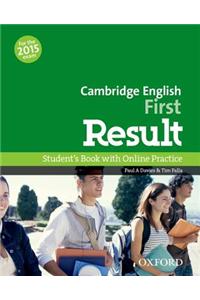 Cambridge English: First Result: Student's Book and Online Practice Pack