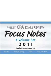 Wiley CPA Examination Review, Focus Notes Set 2011