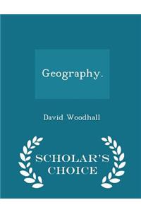 Geography. - Scholar's Choice Edition