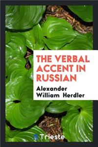 The Verbal Accent in Russian...