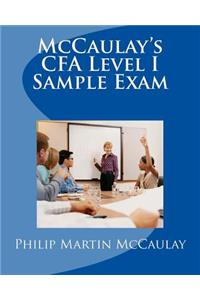 McCaulay's CFA Level I Sample Exam