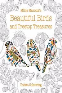 Millie Marotta's Beautiful Birds and Treetop Treasures Pocket Colouring