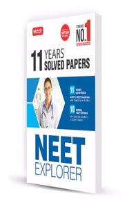 MTG 11 Years NEET Solved Papers For 2024 Exam (NEET PYQ) | 10 Model Test Papers with Detailed Solutions and OMR Sheets | NEET Explorer As Per NMC NEET Syllabus