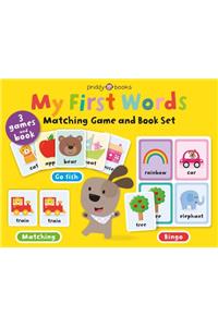 My First Words Matching Game and Book Set: Three Games and a Book