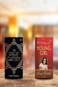 The Best Classic Novels - The Great Gatsby + The Diary of A Young Girl ( Set of 2 Books)