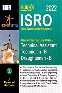 SURA'S ISRO Recruitment For Technical Assistant, Technician - B, Draughtsman - B Exam Book - 2022 Latest Edition