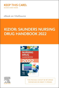 Saunders Nursing Drug Handbook 2022 Elsevier eBook on Vitalsource (Retail Access Card0