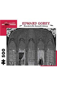 Dracula in Dr. Seward's Library 500-Piece Jigsaw Puzzle