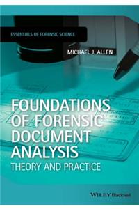 Foundations of Forensic Document Analysis